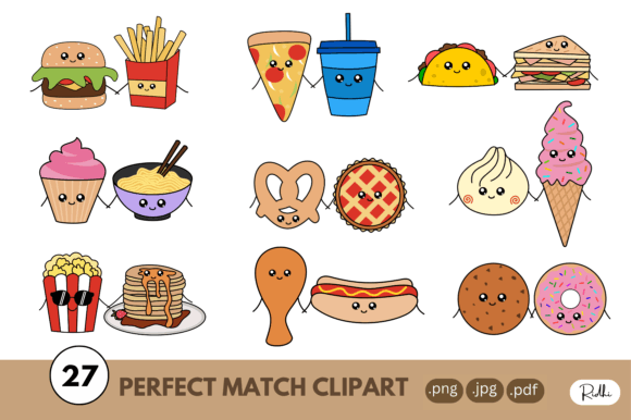 Download Perfect Match Kawaii Clipart - Match Collection